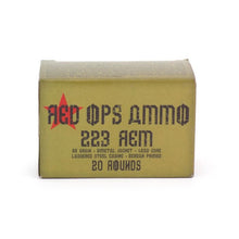 Load image into Gallery viewer, RED OPS 223 REMINGTON 56 GRAIN FMJ BT
