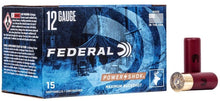 Load image into Gallery viewer, 12GA Federal Power Shock 2-3/4" 00 buck 15 round