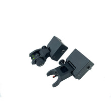 Load image into Gallery viewer, Fiber Optic Flip Up Sights Front + Rear