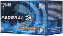 Load image into Gallery viewer, 12GA Federal Power Shock 2-3/4" 00 buck 15 round
